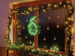 Adventsfenster im Apfelgärtchen